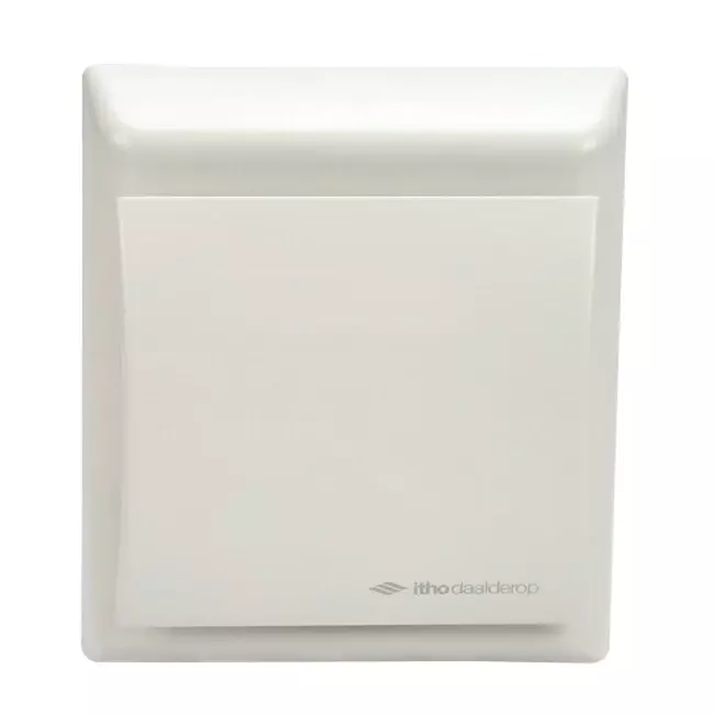 Itho Daalderop aspiratore per il bagno Ø100 mm- bianco con timer BTV-N201 T