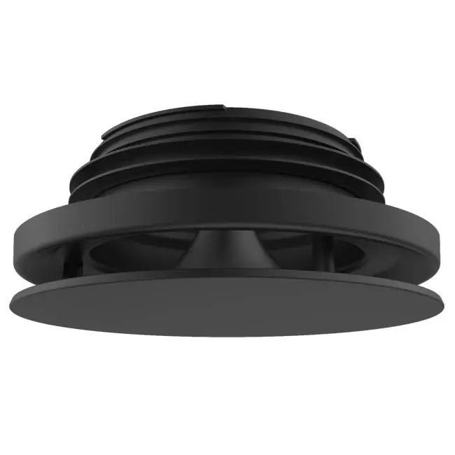 Vent-Axia Uniflexplus RV Z 125 mm valvola di alimentazione e scarico regolabile - nero