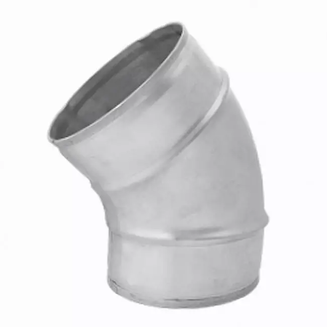 Curvatura diametro 80 mm 45 gradi (non sicura)
