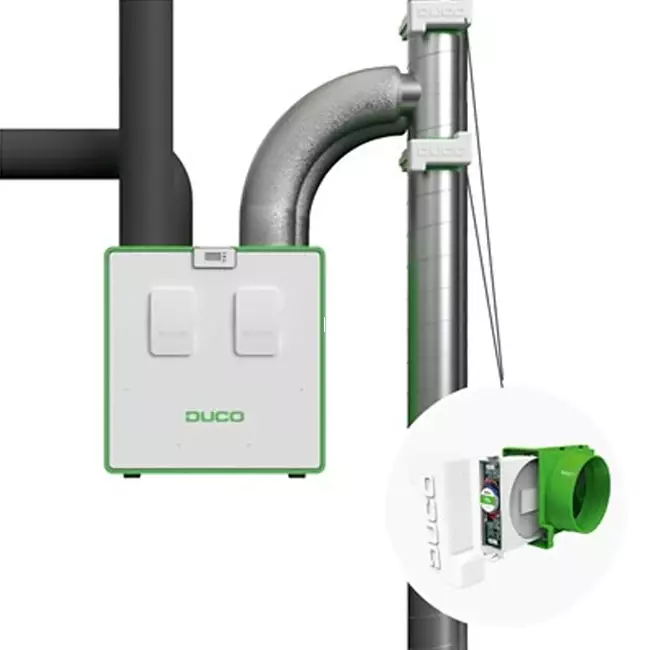 Duco DucoBox Energy D160 valvola multizona