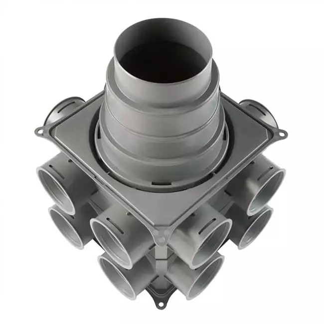 Cassetta di distribuzione dell’aria Ubbink DBOX 208V180VE - 16 collegamenti