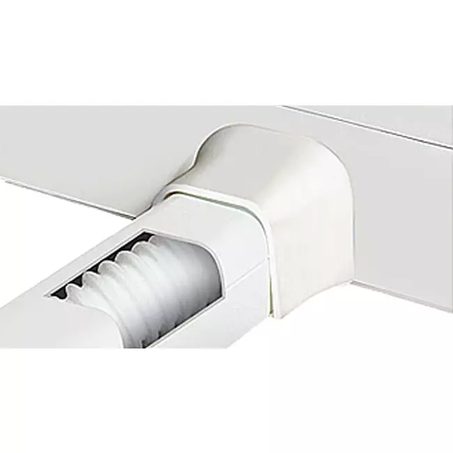 Condotto Climaplus per il condizionamento dell'aria Connettore per condotto 3530 RAL 9010 BIANCO