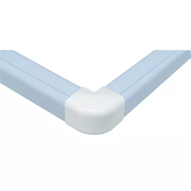 Condotto Climaplus per aria condizionata Curva esterna 70x55mm RAL 9010 BIANCO