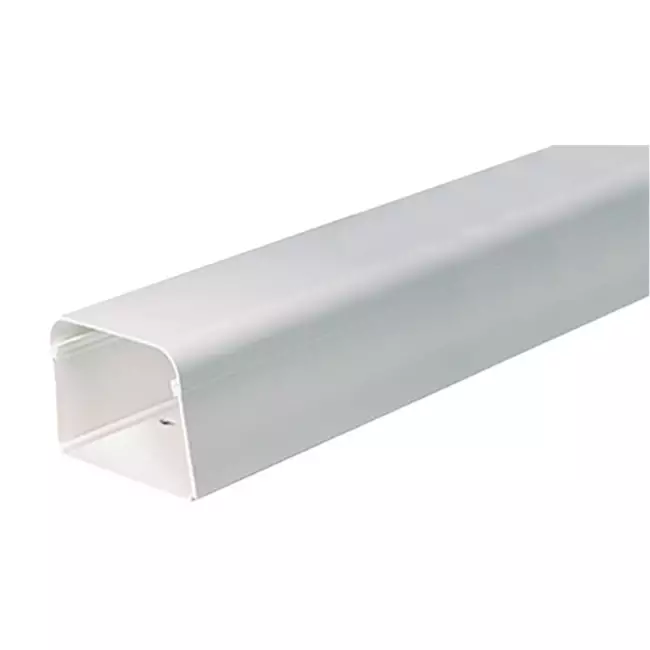 Climaplus condotto per aria condizionata 1,5m condotto 70x55mm RAL 9010 BIANCO
