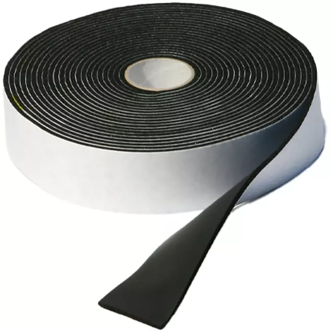 Nastro in schiuma isolante Maxifoam nero, rotolo da 10 metri
