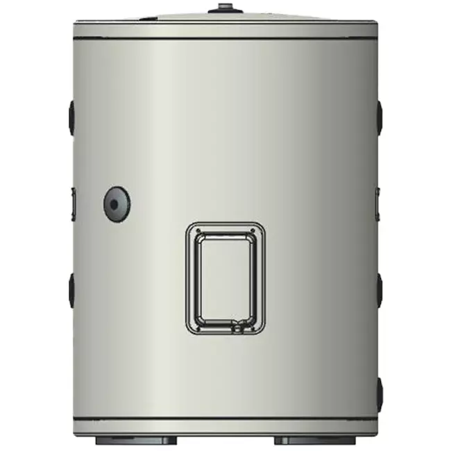 Serbatoio tampone in acciaio inox Duplex 100L con resistenza da 2KW