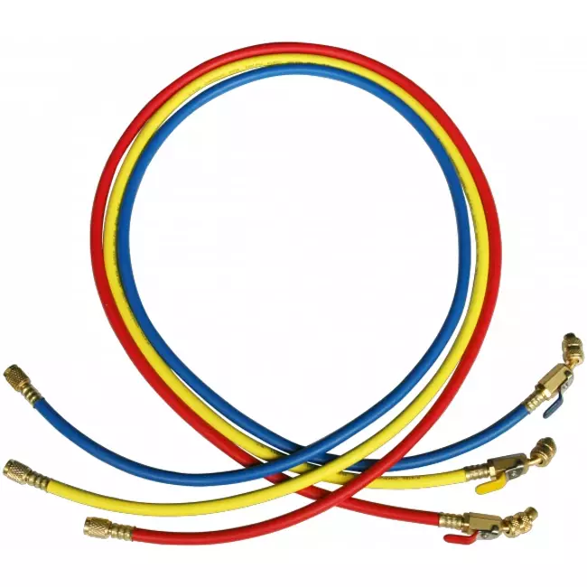 Set di tubi flessibili 1,5M R32 con valvola di intercettazione