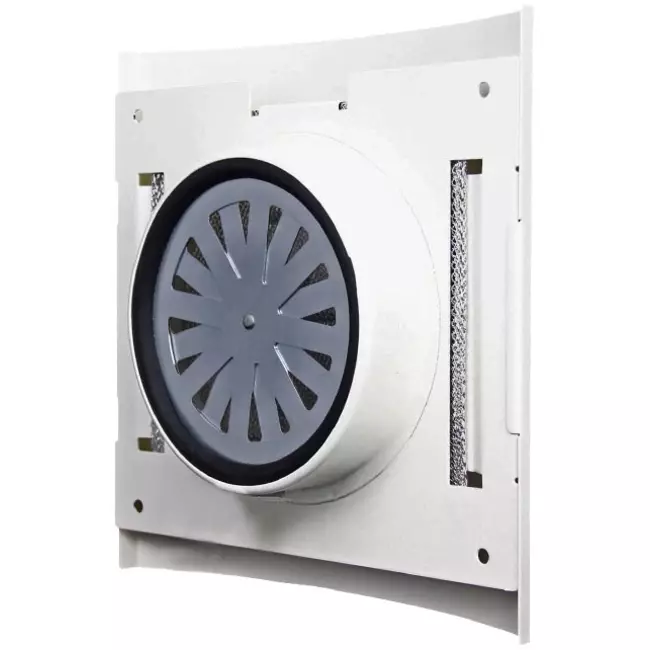 Valvola di alimentazione e valvola di estrazione deluxe con filtro Ø 100 mm - Alpha DLD-P100