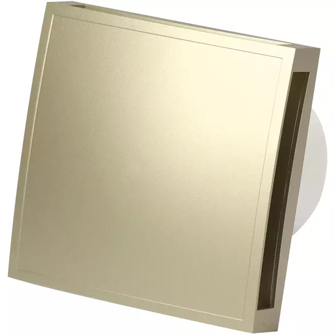 Aspiratore per il bagno Ø 100 mm oro - design T100G