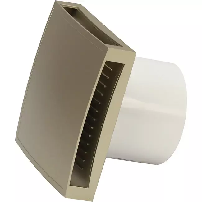 Aspiratore per il bagno Ø 100 mm oro - design T100G