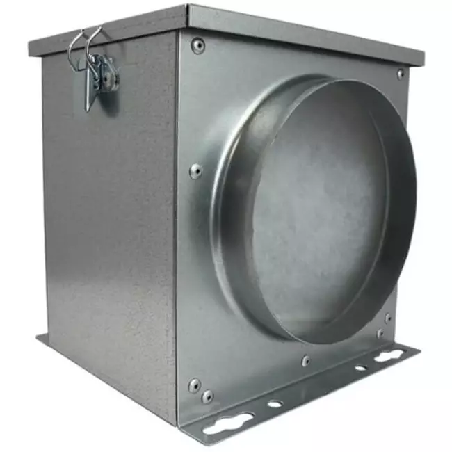 Scatola filtro aria Ruck con filtro in fibra Ø 160 (FV 160)