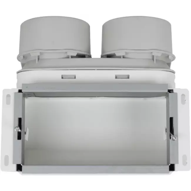 Vent-Axia Uniflexplus connessione superiore alloggiamento collegamenti per parete 2x Ø90 mm
