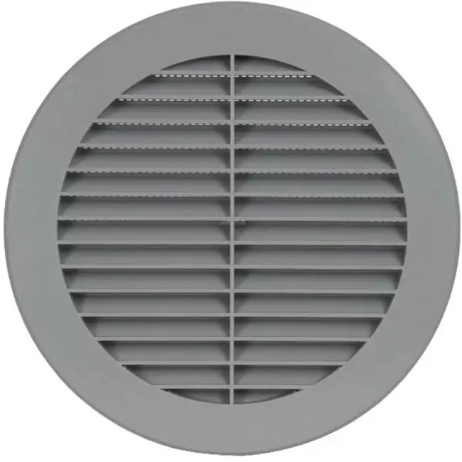 Diametro griglia con alette: 150 mm grigio - VR150P