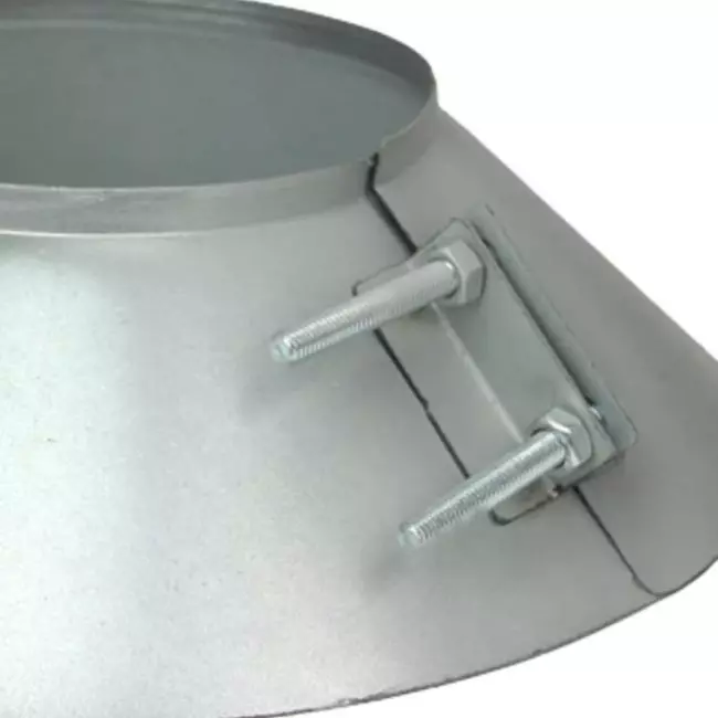 Fascetta antintemperie Ø 125 mm - Fascetta antintemperie per tubo spiro