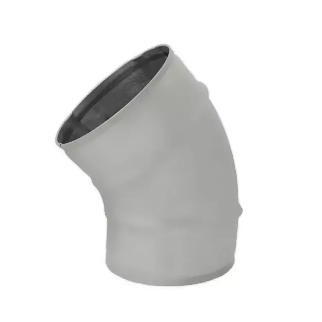 Curva tonda spiro 45° Ø 250 mm per tubo spiro - personalizzazione RAL7035