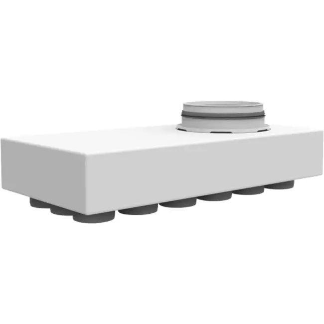 Vent-Axia Uniflexplus scatola di distribuzione principale 18 x Ø69 mm attacco inferiore con manicotto Ø180 mm