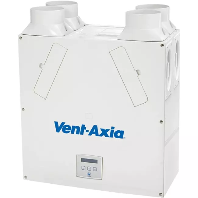 Vent-Axia Lo-Carbon Sentinel Kinetic per ventilazione meccanica con recupero di calore FR destra 280 m³/h