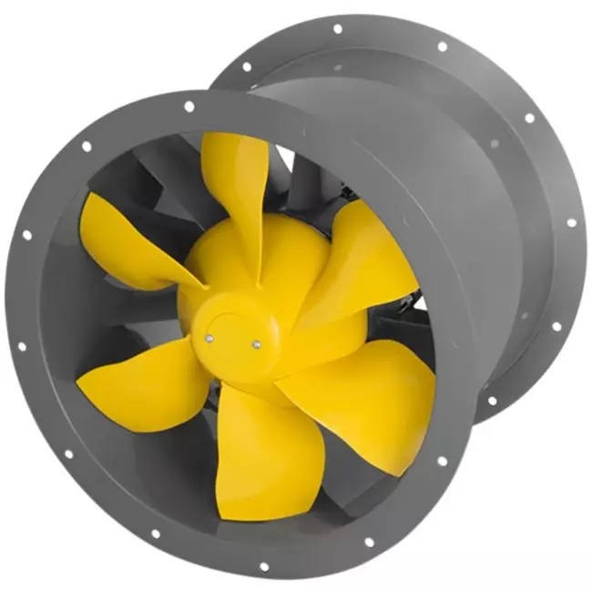 Aspiratore assiale Ruck con motore C tondo Ø400 mm | 8900 m³/h - AL 400 EC 01