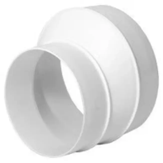 Riduttore rotondo in plastica da 150 mm a 125 mm - AP150-125