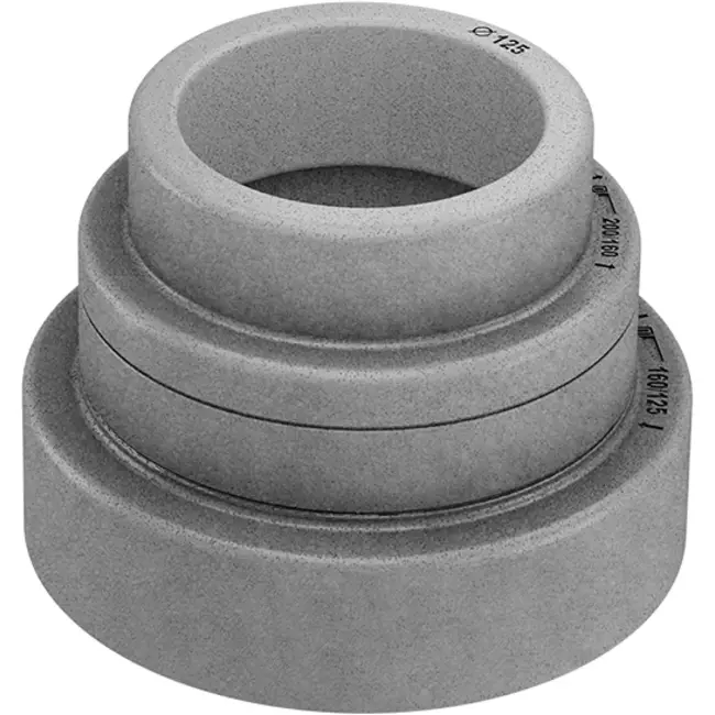 Riduttore per tubo isolato 125/160/200 mm