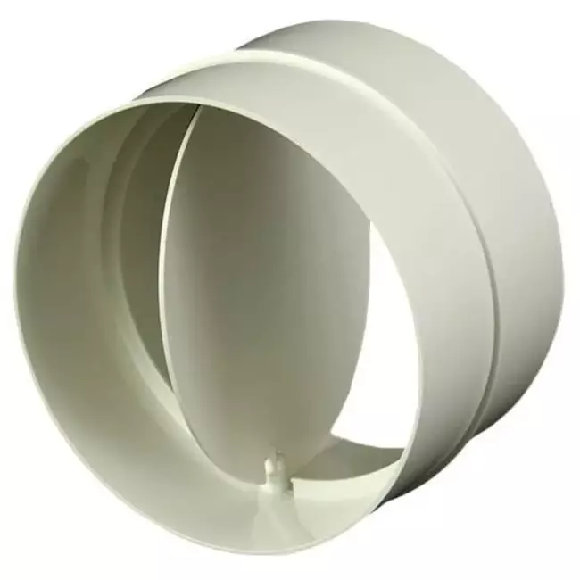 Valvola di ritegno rotonda in plastica diametro: 150 mm AV150