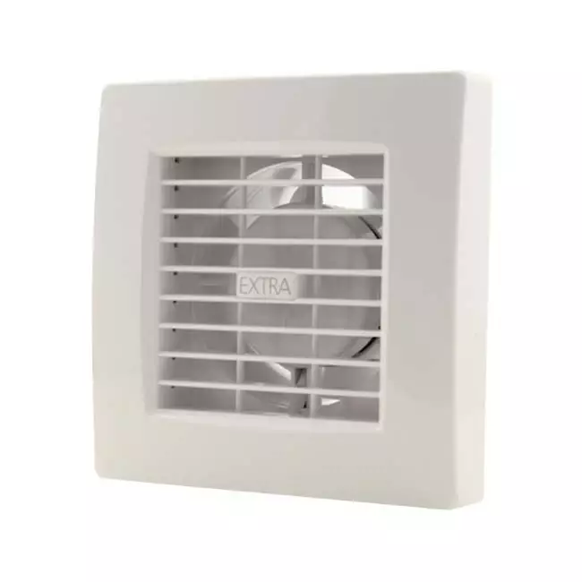 Aspiratore per il bagno Ø 100 mm bianco -deluxe X100