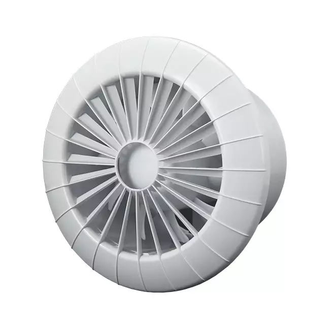Aspiratore per il bagno Ø 120 mm bianco - aRid 120 BB TS