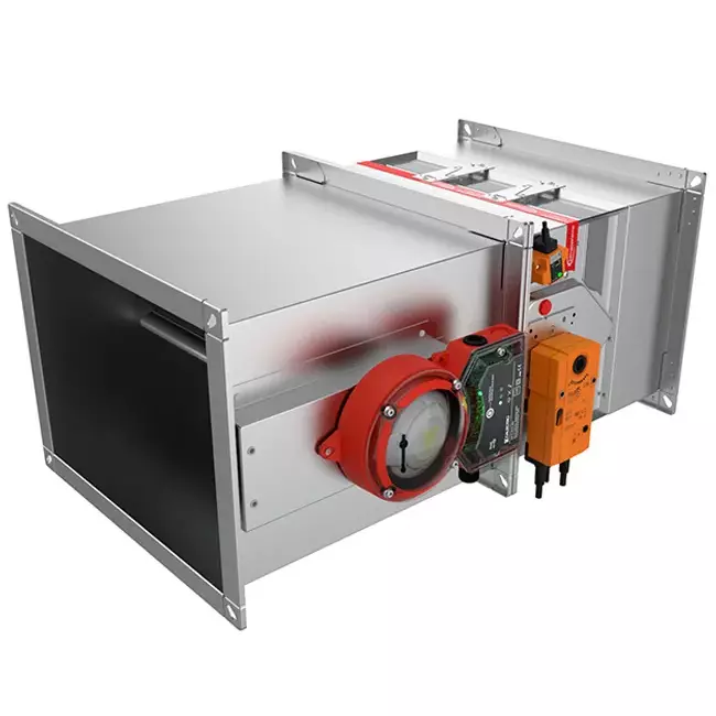Sensore di fumo 230V per serranda tagliafuoco rettangolare - E-FD A SSA 800x600 230