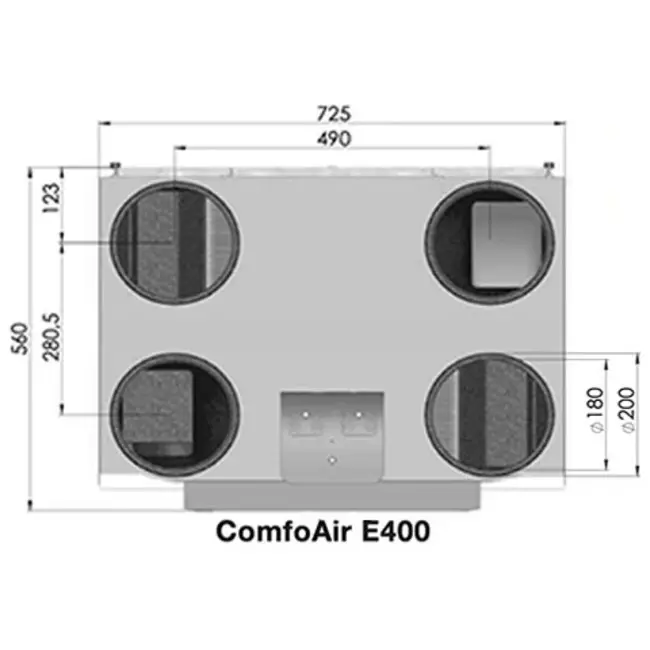 Zehnder Stork ComfoAir E400 L modulo RF