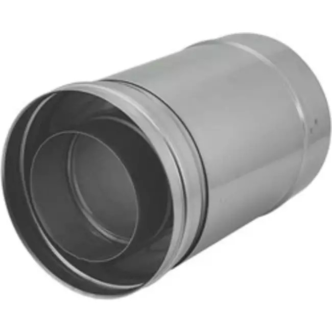 Pezzo scorrevole concentrico diametro 80 - 125 mm I316L/I304 (D 0,5/0,5) (incl.  gomme di tenuta tubo interno)