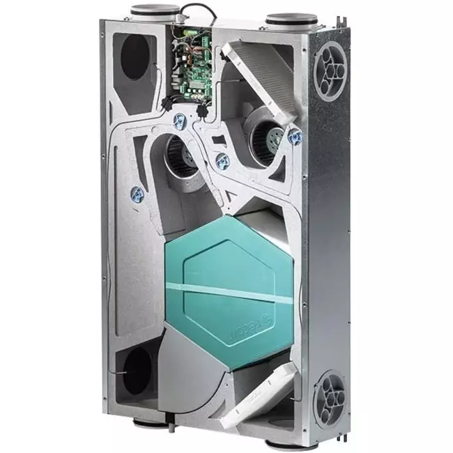 Vasco D150 compatto per ventilazione meccanica con recupero di calore - 150m³/h