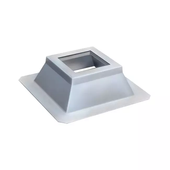 Itho Daalderop rebord de toiture pointure du pied 2 RAL 9010 - DMP 526 ebord de toiture Itho pointure du pied 2 RAL 9010 - DMP 526 base per estrattore tetto isolato misura piede 2 RAL 9010 - DMP 526
