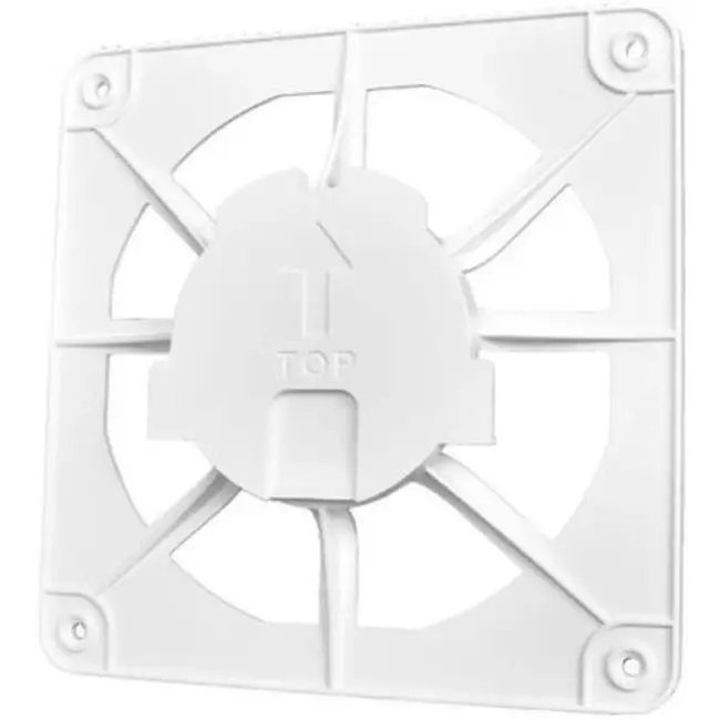Griglia 15x15 cm con frontale in alluminio color oro