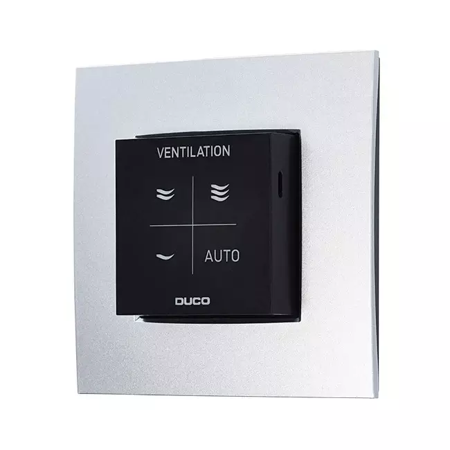 Interruttore di comando Duco RF/Cablato nero