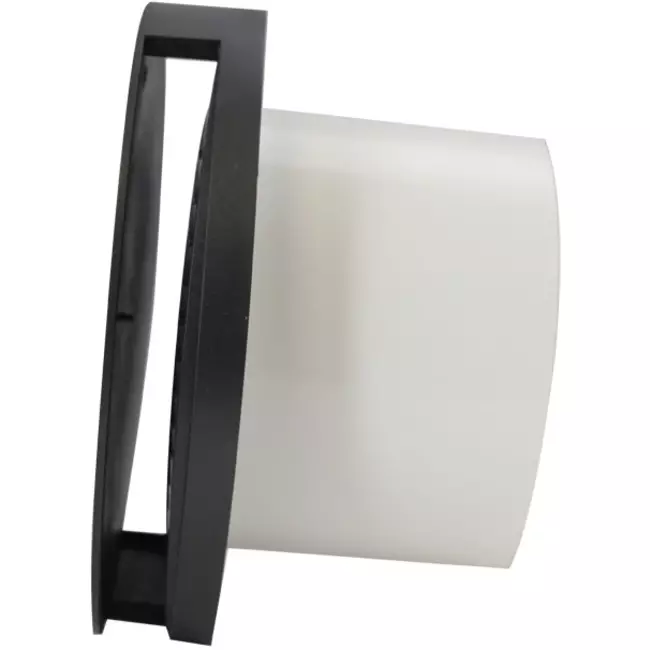 Aspiratore per il bagno rotondo Ø 125 mm antracite -  Design EAT125A
