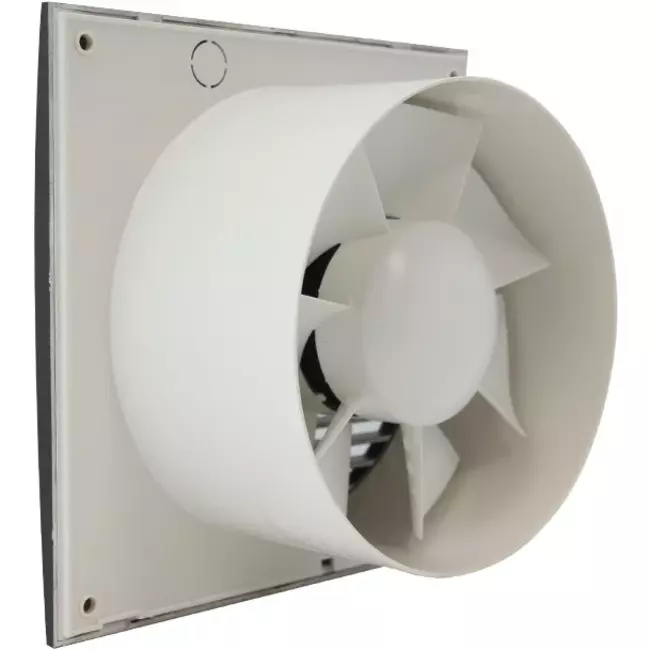 Aspiratore per il bagno Ø 100 mm antracite con timer e sensore di umidità - Standard EE100HTA