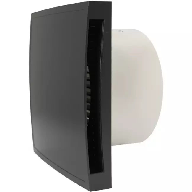 Aspiratore per il bagno Ø 100 mm antracite con timer e sensore umidità - EET100HTA