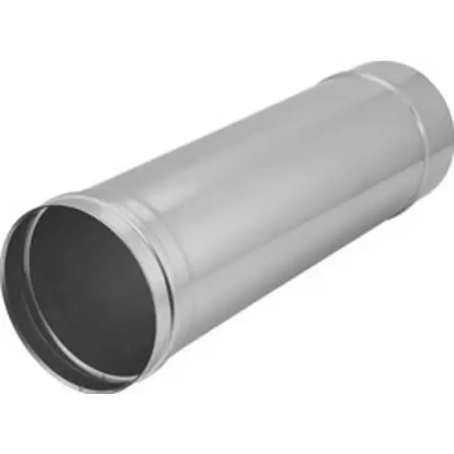 Tubo stufa Ø 130 mm in acciaio inox a PS - L = 300 mm