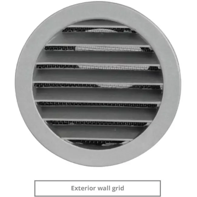 Condotto a muro isolato per una ventilazione naturale Ø100 mm SPK2-100