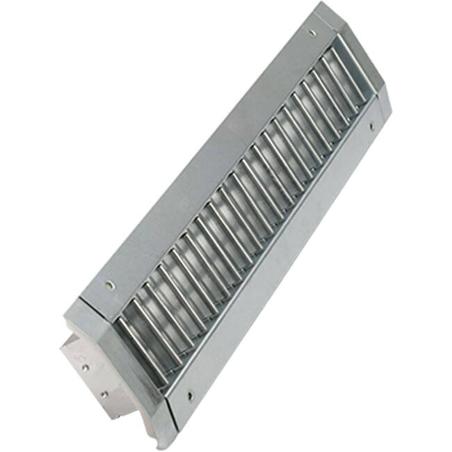 Griglia per condotti doppiamente regolabile 325x75mm per tubi da 160 a 400mm - DGS-DB325x75