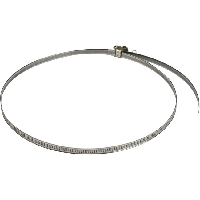 Fascetta stringitubo in acciaio inox diametro 60 mm 380 mm - PCSS60-380
