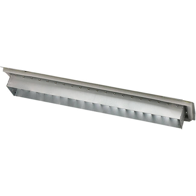 Griglia per condotto singola regolabile 525x75 mm per condotto da 160 a 400 mm - DGS-SB525x75