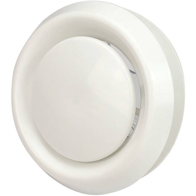 Valvola di ventilazione 160 mm in ingresso e uscita con molle a frizione - DAV-C160