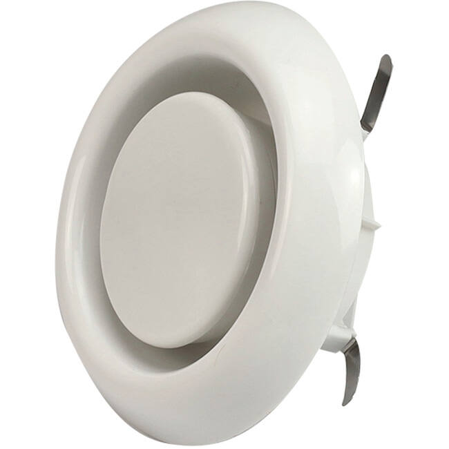 Valvola di ventilazione di scarico 100 mm con molle a frizione - AVP-C100