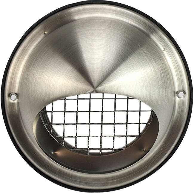 Griglia a rulli sferici in acciaio inox 180 mm transito a parete - EL-SS-B180 SS