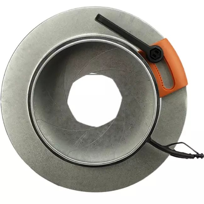 Sportello a iride 630 mm - Acciaio zincato Sendzimir - IRIS630
