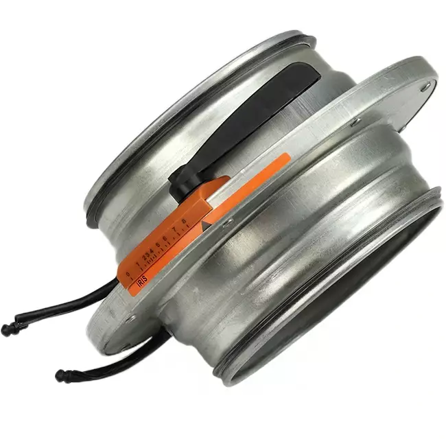 Sportello a iride 630 mm - Acciaio zincato Sendzimir - IRIS630