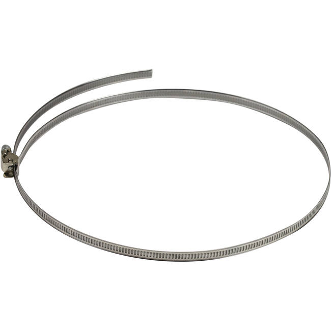Fascetta stringitubo in acciaio inox diametro 60 mm 380 mm - PCSS60-380