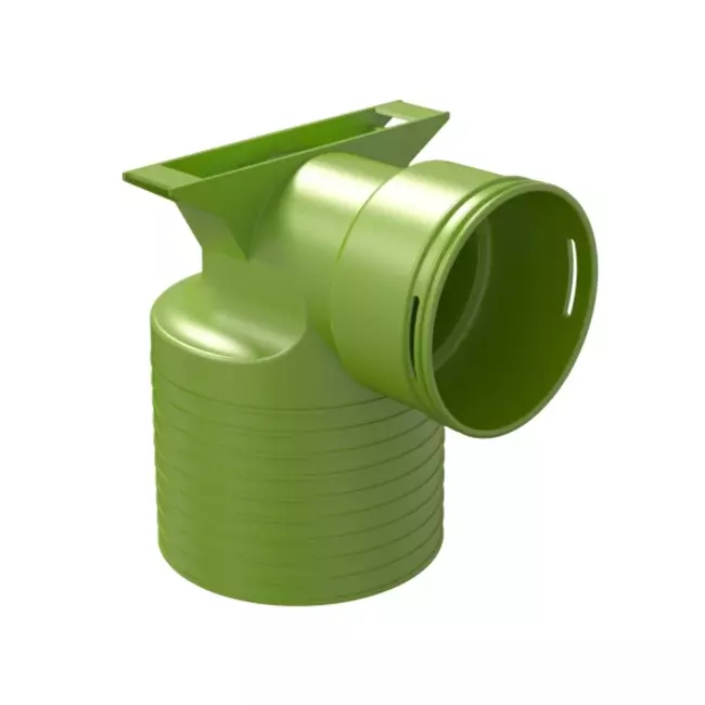 Ubbink Air Excellent 48C adattatore per valvola 125 1x90°