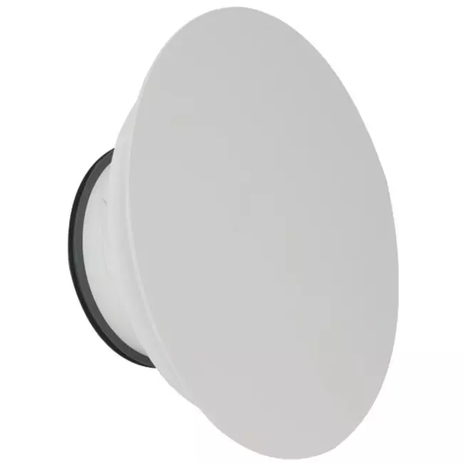 Valvola di ventilazione RLV Imaginair Ø 125 mm - morsetti di fissaggio + anello - bianco